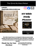 Bible Study Planner – Deepen Your Faith Daily
