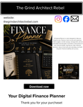 Digital Finance Planner PDF | Budget Tracker & Money Management Printable